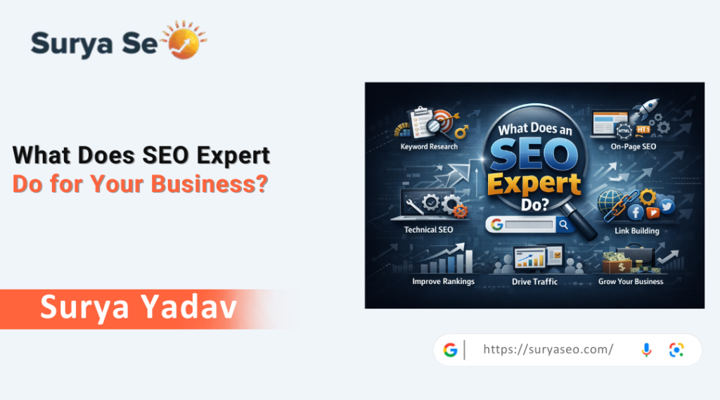 What Does SEO Expert Do?