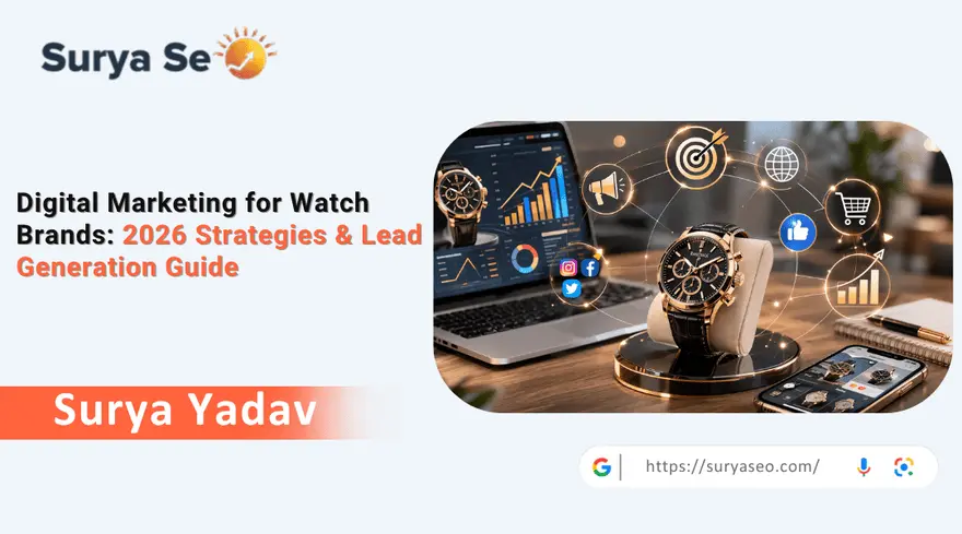 Digital Marketing for Watch Brands