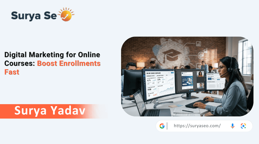 Digital Marketing for Online Courses: Complete Guide to Increase Enrollments in 2026