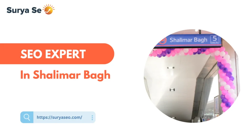 SEO Expert in Shalimar Bagh